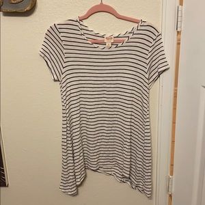 Mossimo Black and white striped tee